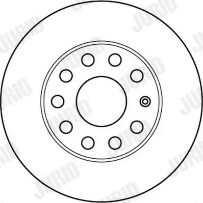 Bremsscheibe JURID 562238JC Bild Bremsscheibe JURID 562238JC