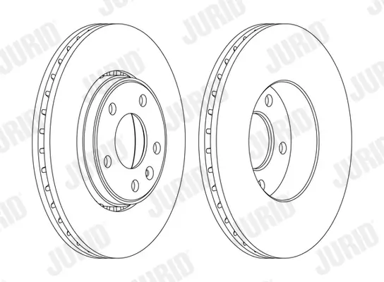 Bremsscheibe JURID 562241JC-1 Bild Bremsscheibe JURID 562241JC-1