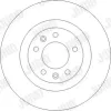 Bremsscheibe Hinterachse JURID 562253JC Bild Bremsscheibe Hinterachse JURID 562253JC