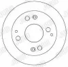Bremsscheibe Hinterachse JURID 562282JC Bild Bremsscheibe Hinterachse JURID 562282JC