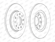 Bremsscheibe JURID 562301JC