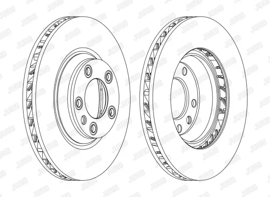 Bremsscheibe Vorderachse rechts JURID 562359JC-1 Bild Bremsscheibe Vorderachse rechts JURID 562359JC-1