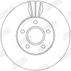 Bremsscheibe Vorderachse JURID 562364JC Bild Bremsscheibe Vorderachse JURID 562364JC