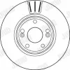 Bremsscheibe Vorderachse JURID 562381JC Bild Bremsscheibe Vorderachse JURID 562381JC