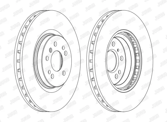 Bremsscheibe JURID 562403JC-1 Bild Bremsscheibe JURID 562403JC-1