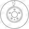 Bremsscheibe Vorderachse JURID 562466JC Bild Bremsscheibe Vorderachse JURID 562466JC