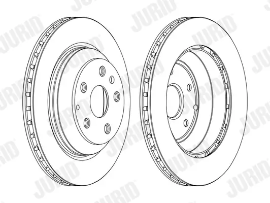 Bremsscheibe JURID 562513JC-1 Bild Bremsscheibe JURID 562513JC-1