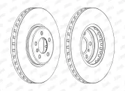 Bremsscheibe Vorderachse JURID 562522JC-1
