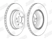 Bremsscheibe JURID 562523JC-1