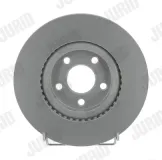 Bremsscheibe Vorderachse JURID 562524JC