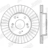 Bremsscheibe Vorderachse JURID 562548JC Bild Bremsscheibe Vorderachse JURID 562548JC
