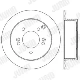 Bremsscheibe JURID 562552JC