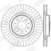 Bremsscheibe Vorderachse JURID 562604JC Bild Bremsscheibe Vorderachse JURID 562604JC