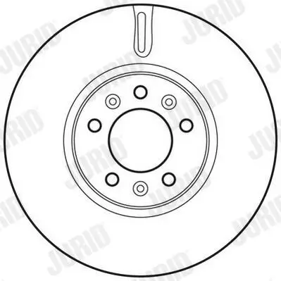 Bremsscheibe Vorderachse JURID 562622JC Bild Bremsscheibe Vorderachse JURID 562622JC