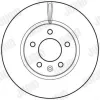 Bremsscheibe Vorderachse JURID 562631JC Bild Bremsscheibe Vorderachse JURID 562631JC