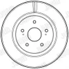 Bremsscheibe Vorderachse JURID 562632JC