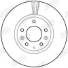 Bremsscheibe Vorderachse JURID 562633JC Bild Bremsscheibe Vorderachse JURID 562633JC