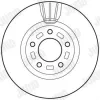 Bremsscheibe Vorderachse JURID 562635JC Bild Bremsscheibe Vorderachse JURID 562635JC