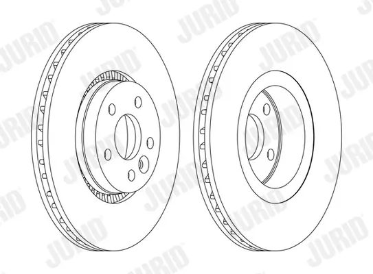 Bremsscheibe JURID 562643JC-1 Bild Bremsscheibe JURID 562643JC-1