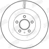Bremsscheibe Hinterachse JURID 562645JC Bild Bremsscheibe Hinterachse JURID 562645JC