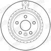 Bremsscheibe Hinterachse JURID 562650JC Bild Bremsscheibe Hinterachse JURID 562650JC