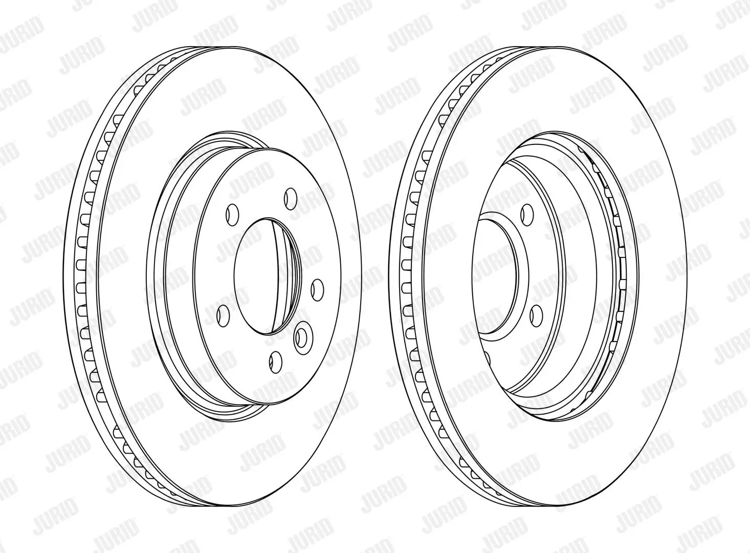 Bremsbackensatz, Feststellbremse Hinterachse JURID 362420J