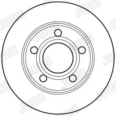 Bremsscheibe Hinterachse JURID 562690JC Bild Bremsscheibe Hinterachse JURID 562690JC