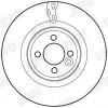 Bremsscheibe Vorderachse JURID 562720JC Bild Bremsscheibe Vorderachse JURID 562720JC
