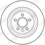 Bremsscheibe Hinterachse JURID 562741JC