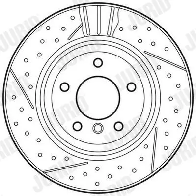 Bremsscheibe JURID 562749JC Bild Bremsscheibe JURID 562749JC