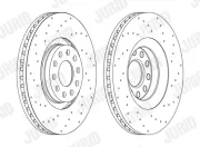 Bremsscheibe Vorderachse JURID 562750JC-1