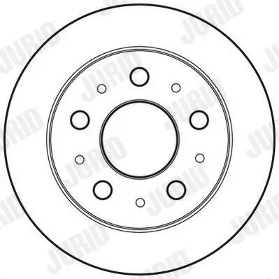 Bremsscheibe JURID 562757JC Bild Bremsscheibe JURID 562757JC
