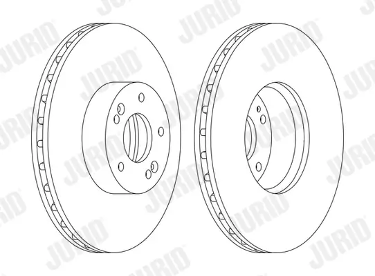 Bremsscheibe JURID 562778JC-1 Bild Bremsscheibe JURID 562778JC-1