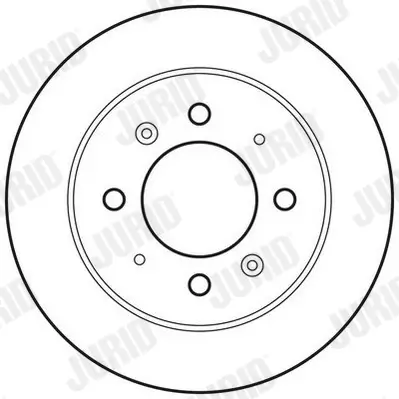 Bremsscheibe Hinterachse JURID 562788JC Bild Bremsscheibe Hinterachse JURID 562788JC