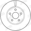 Bremsscheibe JURID 562797JC Bild Bremsscheibe JURID 562797JC