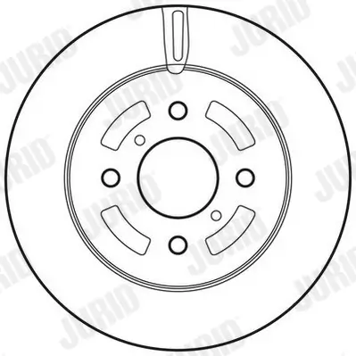 Bremsscheibe Vorderachse JURID 562833JC