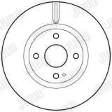 Bremsscheibe Vorderachse JURID 561141JC