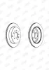 Bremsscheibe Hinterachse JURID 562923JC Bild Bremsscheibe Hinterachse JURID 562923JC