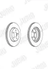 Bremsscheibe Vorderachse JURID 562965JC Bild Bremsscheibe Vorderachse JURID 562965JC