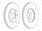 Bremsscheibe Vorderachse JURID 562989JC-1