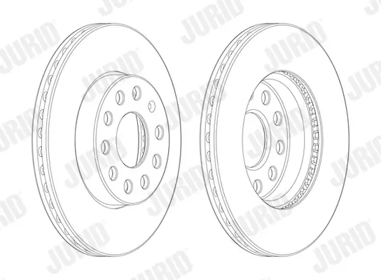Bremsscheibe JURID 562990JC-1