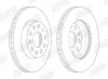 Bremsscheibe JURID 562990JC-1