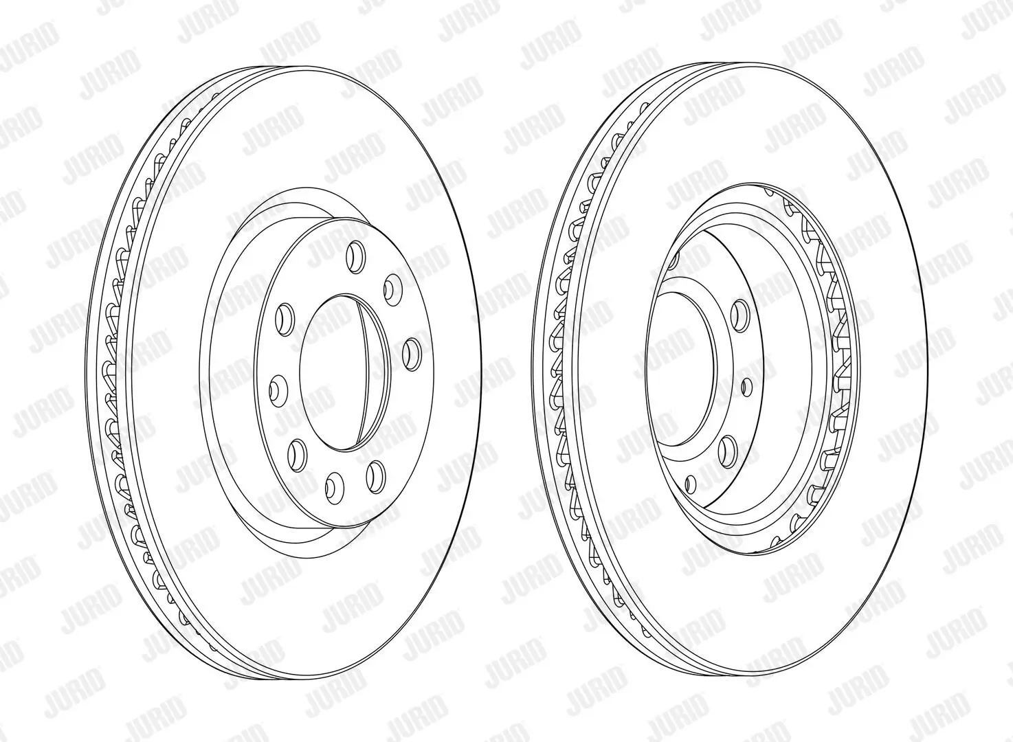 Bremsscheibe Vorderachse JURID 562992JC