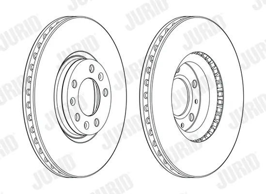 Bremsscheibe JURID 562994JC