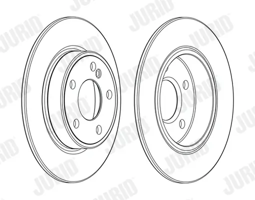 Bremsscheibe JURID 562995JC