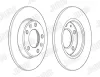 Bremsscheibe Hinterachse JURID 562996JC Bild Bremsscheibe Hinterachse JURID 562996JC