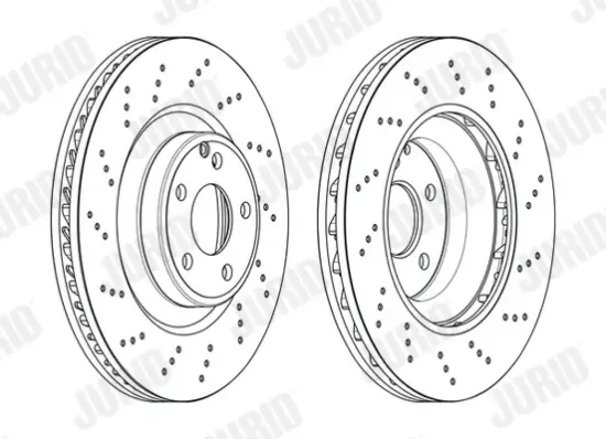 Bremsscheibe JURID 563016JC-1 Bild Bremsscheibe JURID 563016JC-1