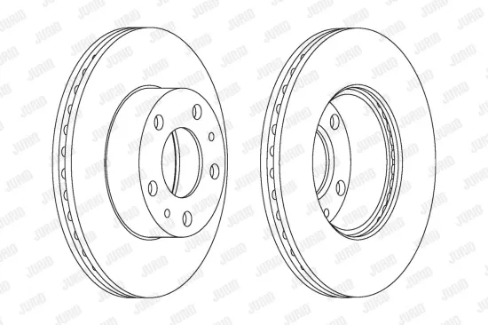 Bremsscheibe JURID 563018J Bild Bremsscheibe JURID 563018J