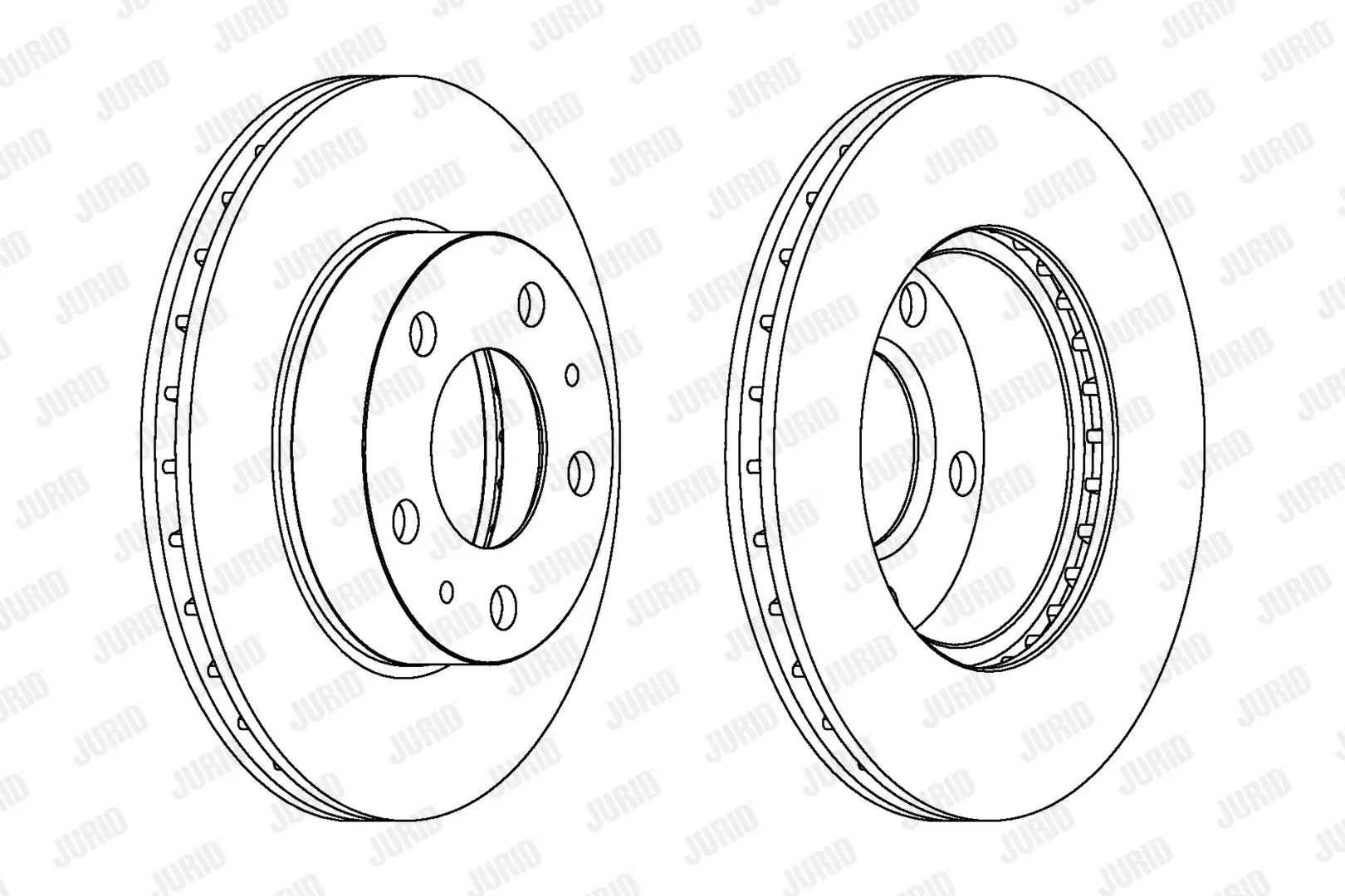 Bremsscheibe JURID 563021J