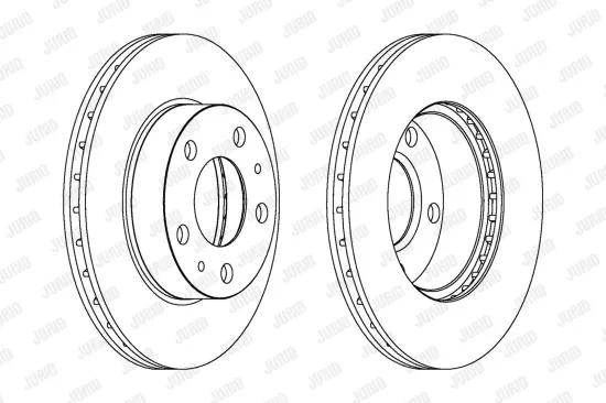 Bremsscheibe JURID 563021J Bild Bremsscheibe JURID 563021J